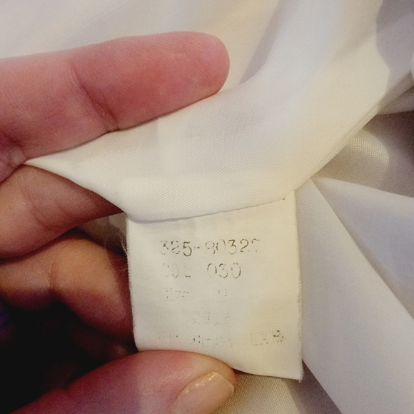 Vintage Liberty house Pink and white candy stripe Button up fit in flare dress - Picture 8 of 9